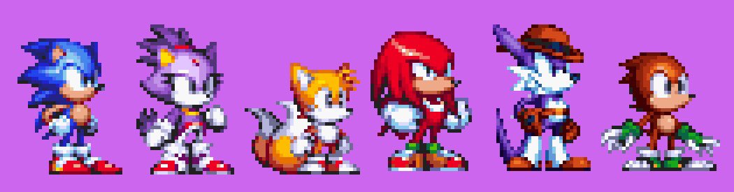 Sonic Galactic ~ Starteam on X: Sprite Showcase Saturday! Here's