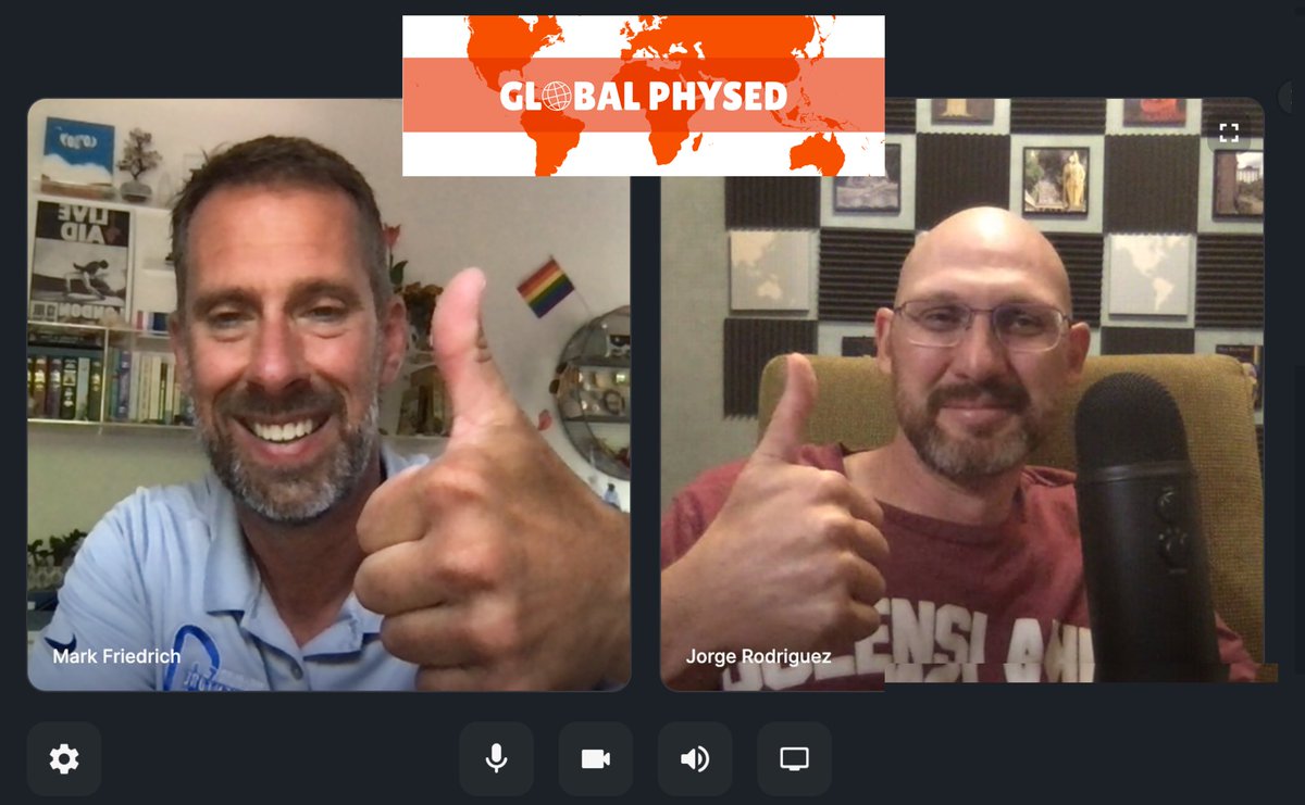 AdventureEdGuy's tweet photo. π¨SPOILER ALERTπ¨. I had the pleasure to connect w/ @PhysedNow for the next episode of the #GlobalPhysEd Podcast yesterday in Saudi Arabia. Awesome experience, enjoyable & covered a ton of topics. Look for it this week. Thank You Jorge ππ». #PhysEd #OPEN #SHAPE_America #SHAPENJ https://t.co/CRnMFOiYFj