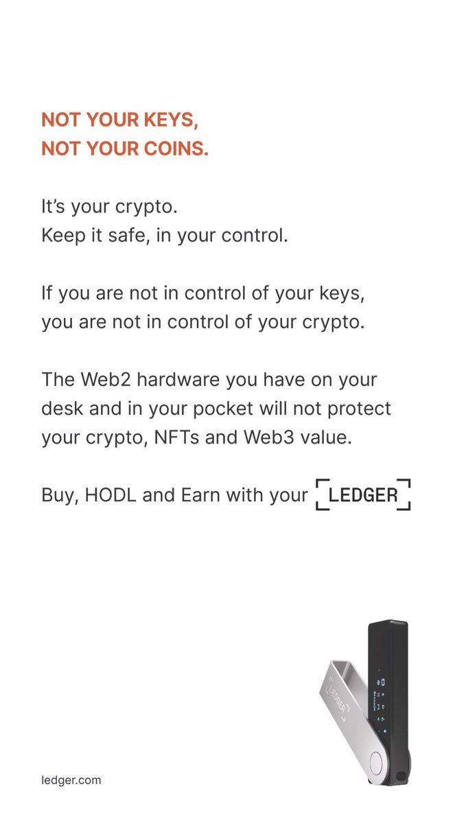 Ledger tweet media
