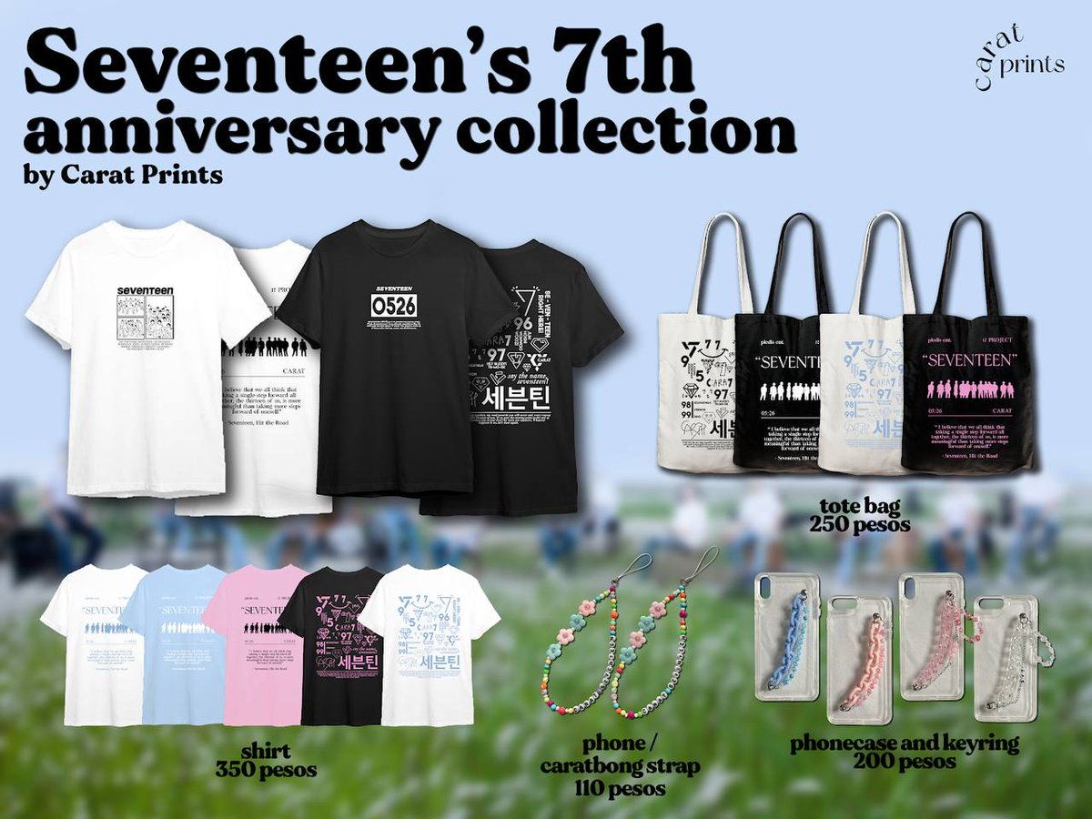 caratprints's tweet photo. WTS/LFB

PRE-ORDER

Seventeen 7th Anniversary Collection! 💎

PRICE: 110 - 350 pesos

DOO: June 9, 2022
DOP:  June 11, 2022 

MOP: Gcash

Order form: https://t.co/iYyPK5rDyY https://t.co/rDeiJmmMaz
