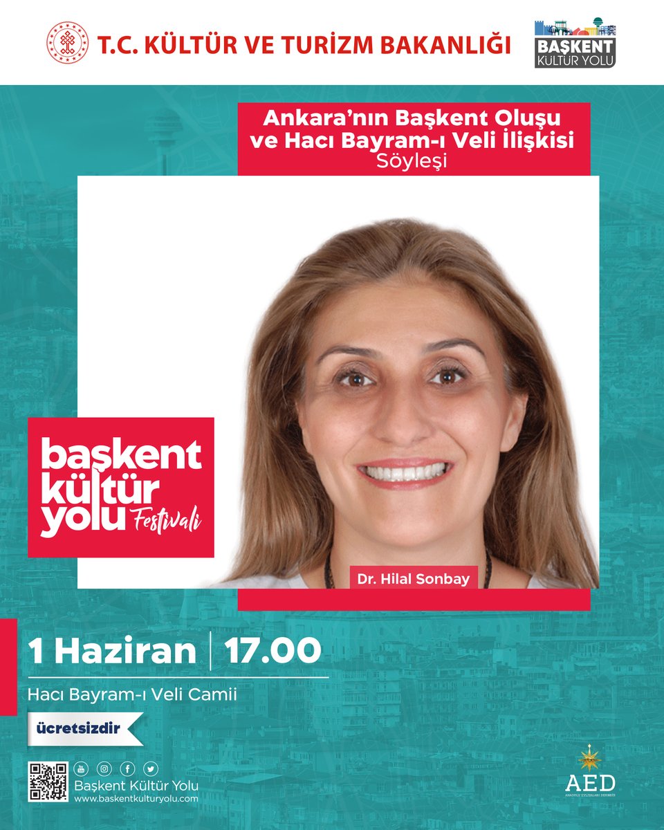 ankarakyf's tweet photo. Tiyatro Yönetmenliği'nden, Bizans Dönemi ve Osmanlı Dönemi'nde Ankara'ya, Türkiye Büyük Edebiyat Meclisi'nden, Sanat ve Değerler'e...

Birbirinden önemli isimlerin katılımıyla, kült��r, tarih ve sanat söyleşileri Başkent Kültür Yolu Festivali'nde!

🎶🎨🎙️🎭🎸🖼️

#BaşkentKültürYolu https://t.co/FJBNtoT7eC