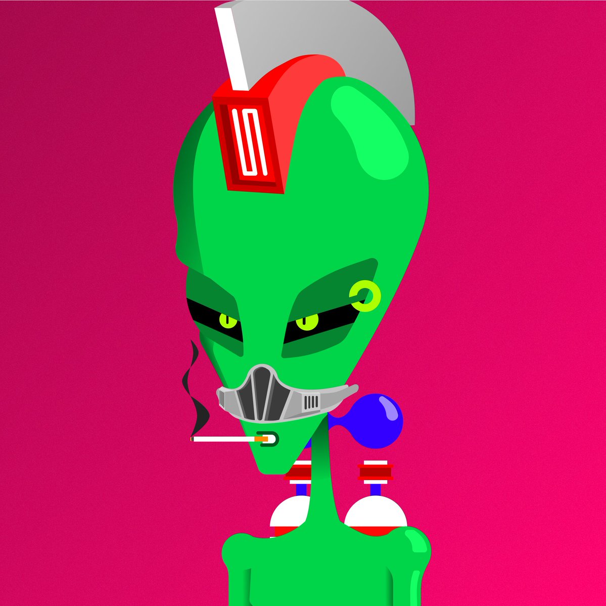 GM | GA Neighbors!👽👽👽 What's up? Soooooo! We want show you our NEW NOSE CAMO.🥳🥳🥳 The respirator on your planet is extremely effective, isn't it? Do you like it?🤘🤘🤘

#NFT #NFTCommunity #NFTs #nftart #NeighboursNFT #nftpoll #NFTProject
