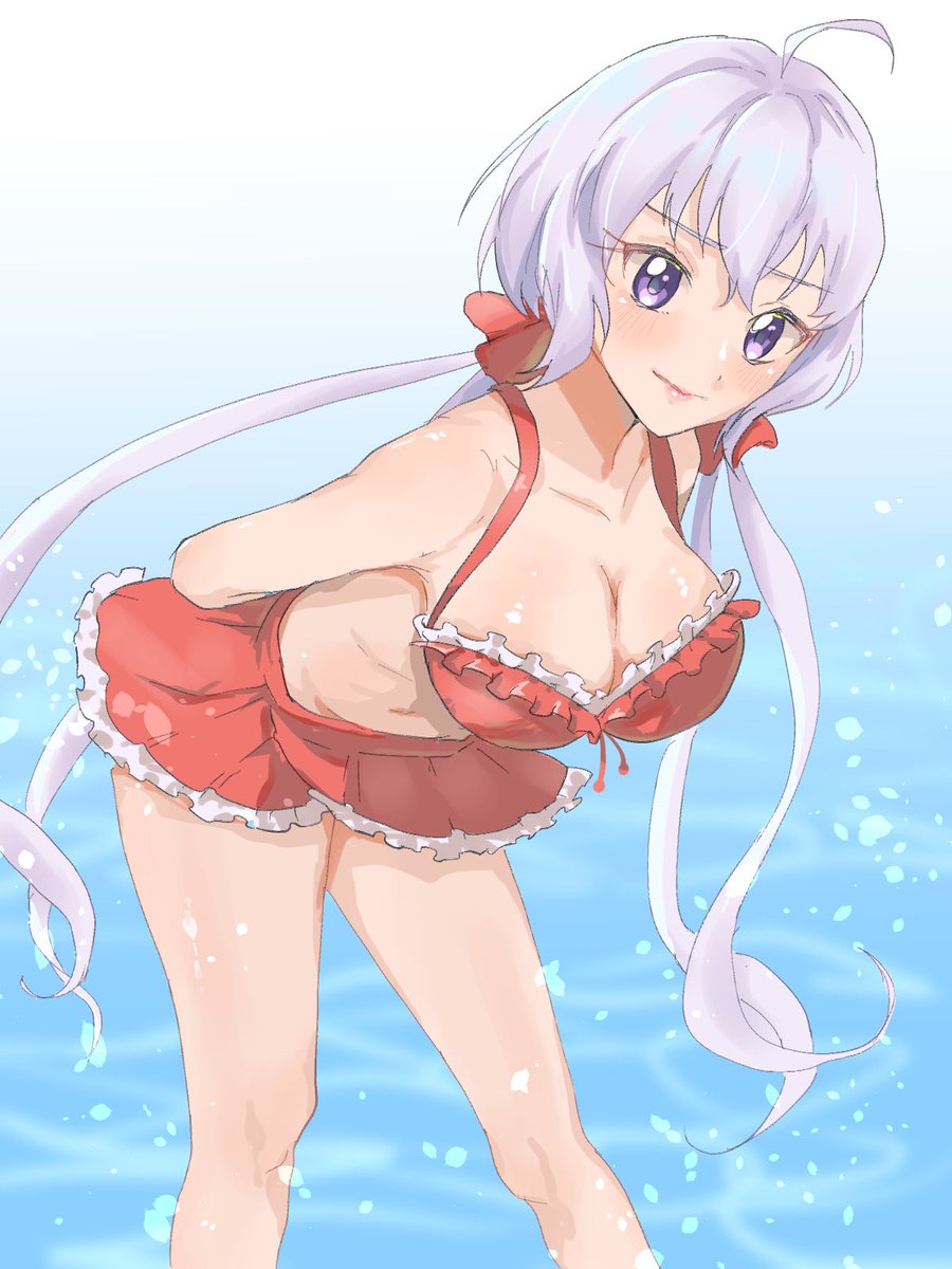 #symphogear
夏は雪音 夏も雪音👙 