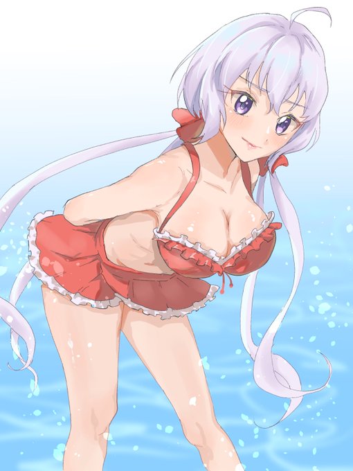 #symphogear
夏は雪音 夏も雪音👙 