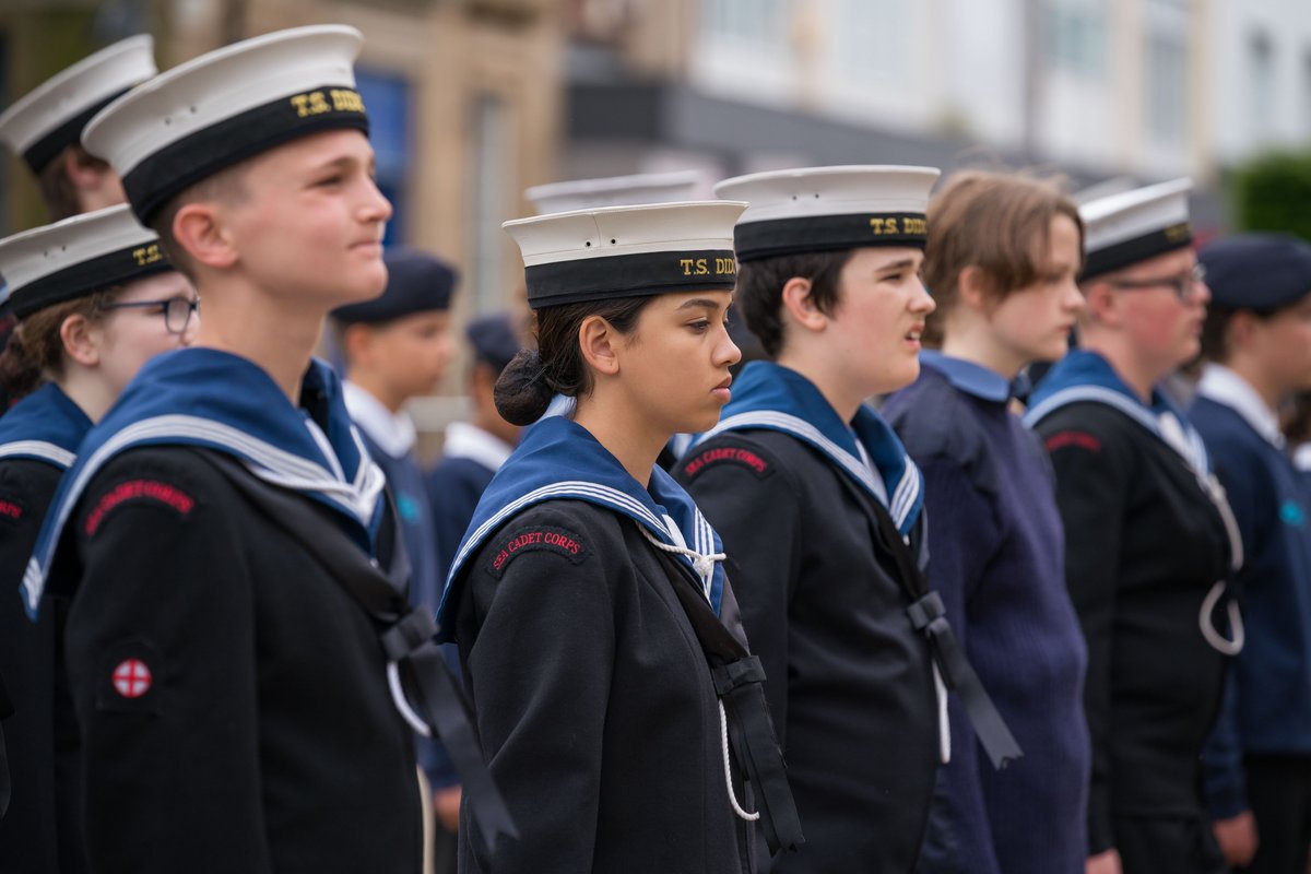 My thanks to the Armed Forces and cadets who provided the guard of honour and led the procession as well as members of the forces who provided musical support.