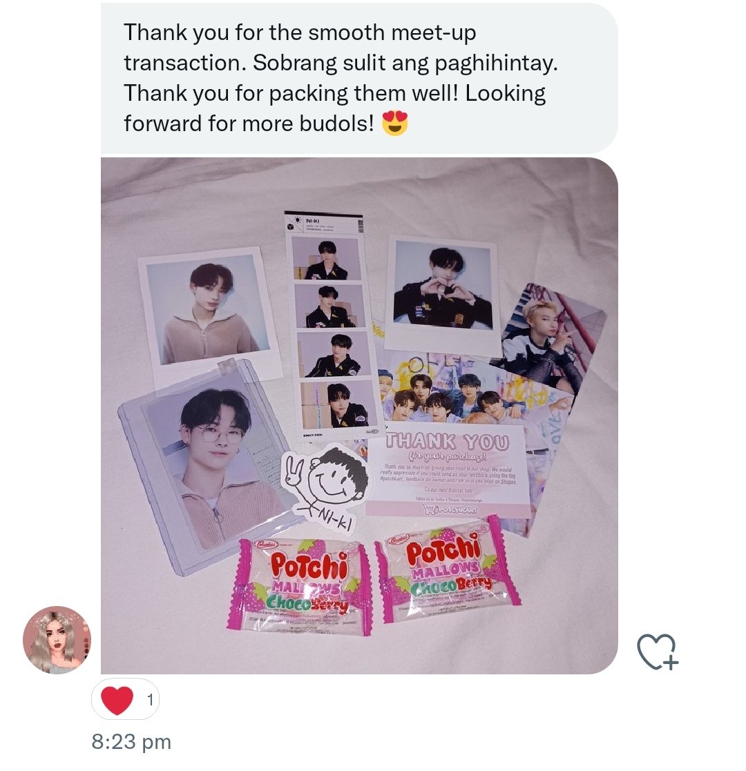 successful meet-up transaction earlier :) 
thank you po 🫶 #potchkart_feedback