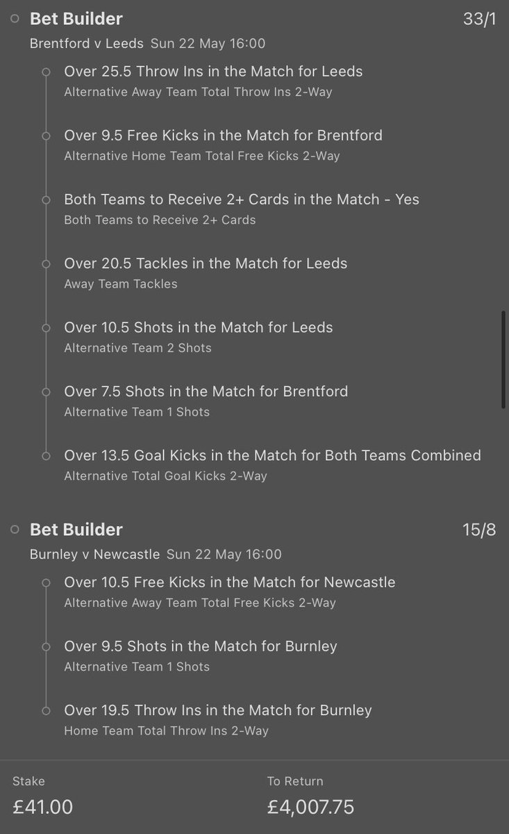 CM_Value_Bets's tweet image. Official 14k follower giveaway!!!

If this bet wins I will giveaway £207.75

If it loses I will give away £27.50

To enter you must:
✅ follow me
❤️ like the tweet for 1 entry 
♻️ Retweet the tweet for 3 entries

Best of luck everyone hopefully I’m giving away the £207.75