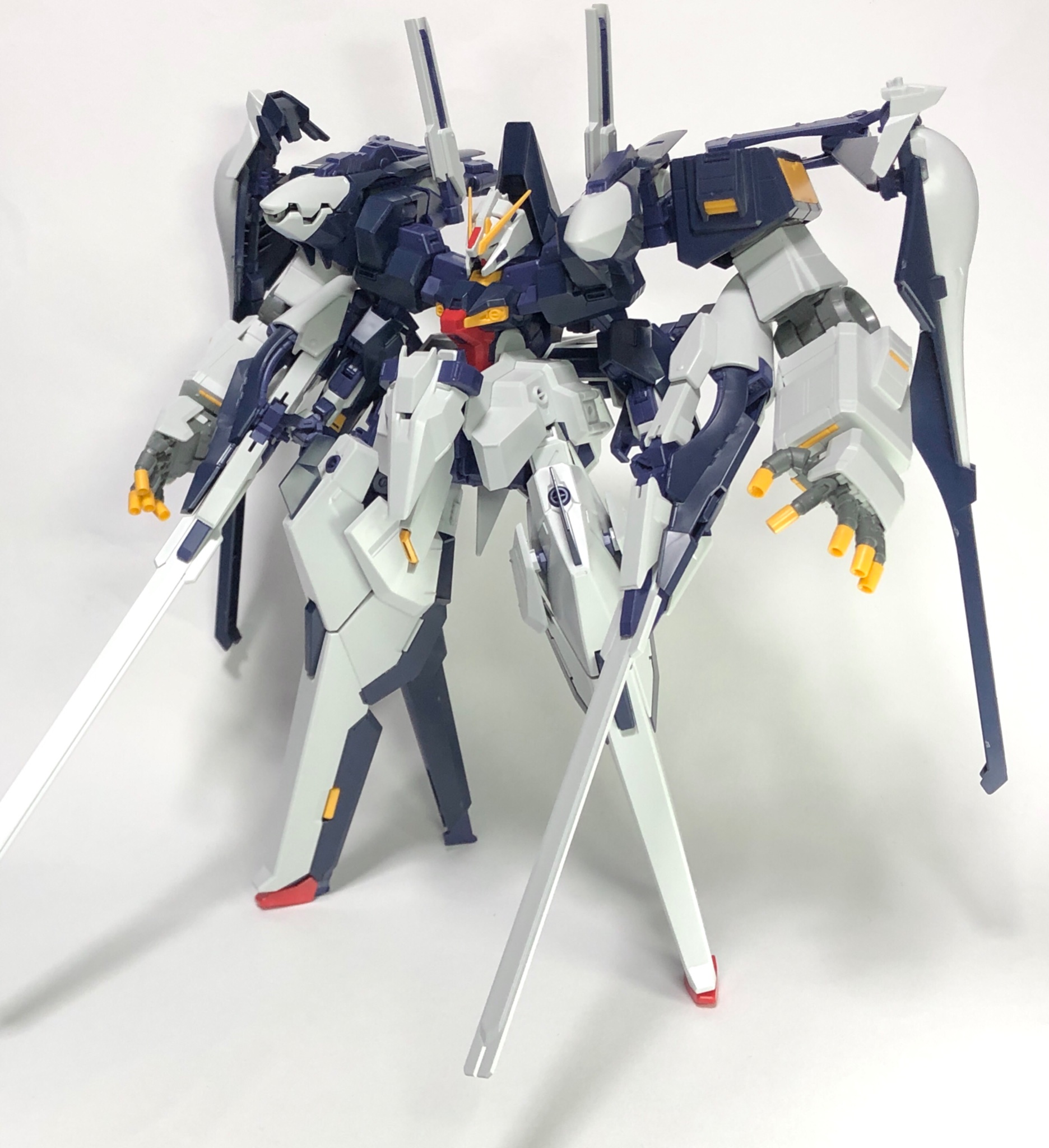 組み立て済み　HG ハイゼンスレイⅡラー・第二形態　ギガンティックアーム付属 組み立て済みHG ハイゼンスレイⅡラー・第二形態ギガンティック