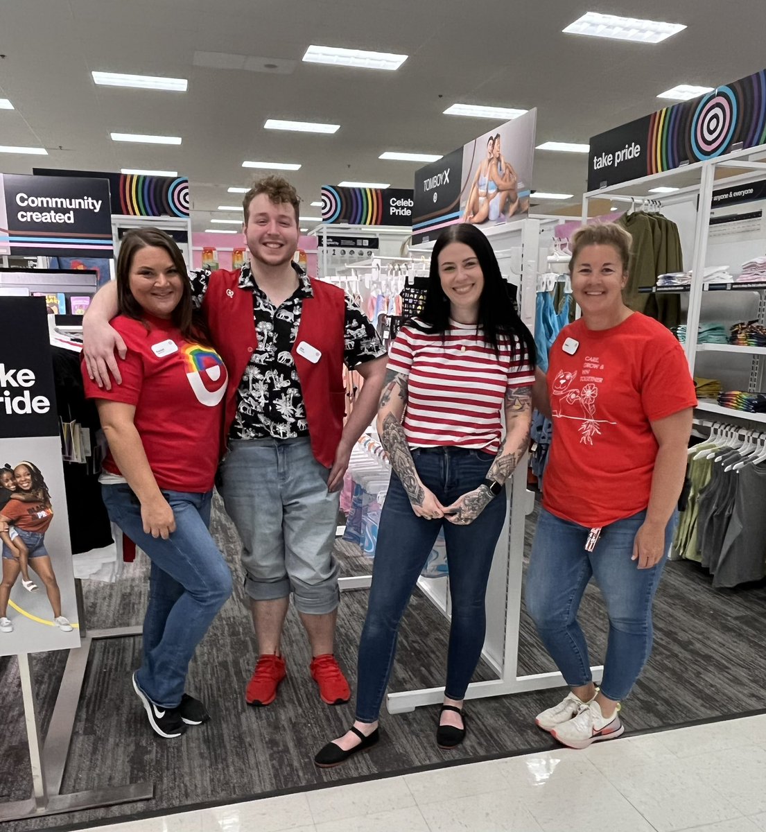 Elyssa from Target ๐ฏ (@elyssasue) on Twitter photo Pride is here at #1317!! ๐โจ๐๐ป My last set before beginning my ETL internship next month. โค๏ธ Thank you to Rachel, Joe and <a href="/cinlafountain/">cindy</a> for your hard work! Now I gotta grab one of everything. <a href="/settoselltarget/">Heather Fountain</a> <a href="/aleahmarie19/">Aleah Jacinto</a> <a href="/k_ledesma6913/">Kimberly Ledesma</a> #g195 #d148 Pride is here at #1317!! ๐โจ๐๐ป My last set before beginning my ETL internship next month. โค๏ธ Thank you to Rachel, Joe and <a href="/cinlafountain/">cindy</a> for your hard work! Now I gotta grab one of everything. <a href="/settoselltarget/">Heather Fountain</a> <a href="/aleahmarie19/">Aleah Jacinto</a> <a href="/k_ledesma6913/">Kimberly Ledesma</a> #g195 #d148