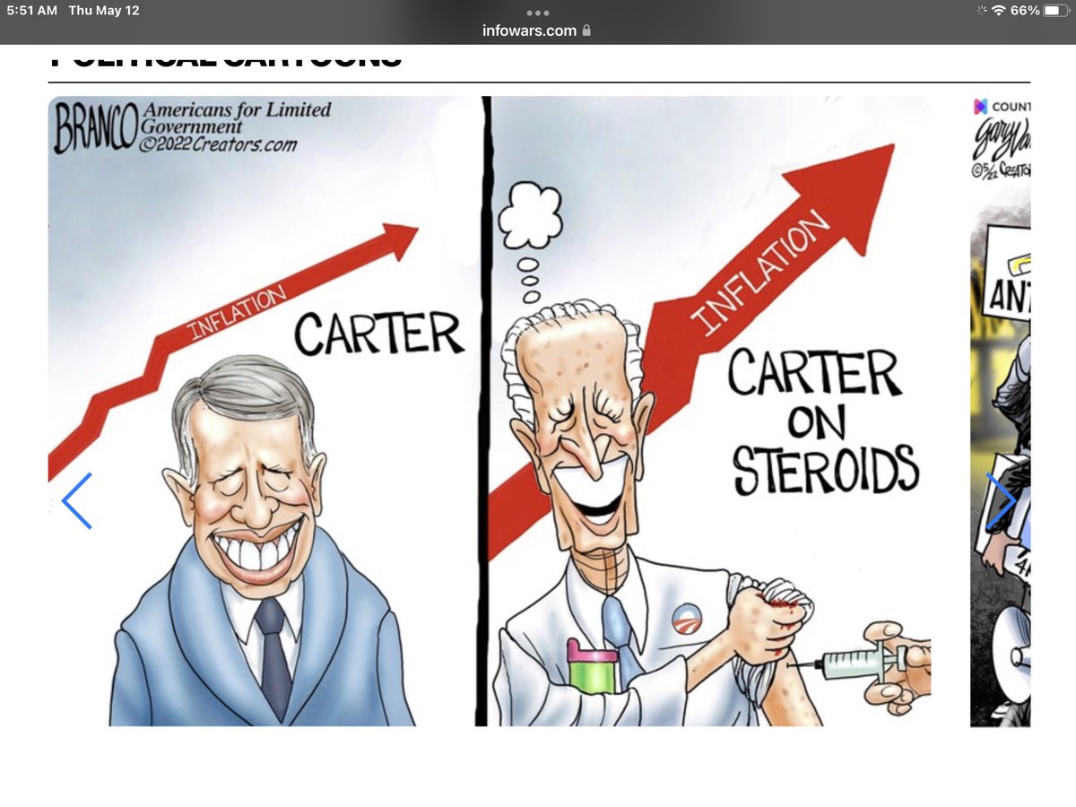 ruffedge's tweet photo. Big difference. Carter was incompetent &amp; would have never been elected if not for Viet Nam Watergate &amp; Nixon. Biden's a demented puppet being used by evil players to destroy our country. He would've never been elected if not for media disinformation &amp; election fraud https://t.co/JmUHRdLSUS