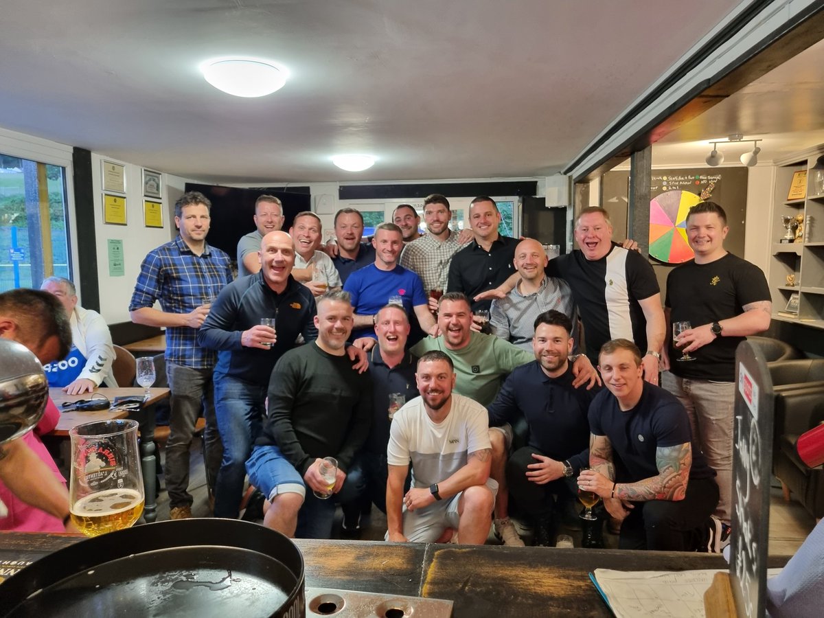 Great night for the vets presentation night. Suffering today!!