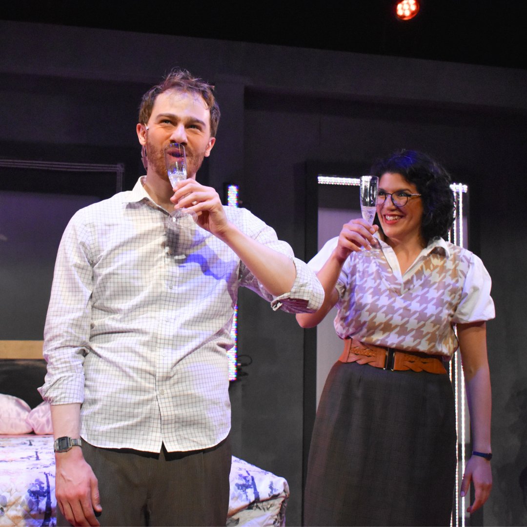 Cheers to the cast and crew of Lucky Stiff for a brilliant, sold out, opening night! 
Didn't get a chance to join us last night? Well you're in luck because there are plenty more showings starting with 2pm this afternoon! Get your tickets at ci.ovationtix.com/34310/producti…!