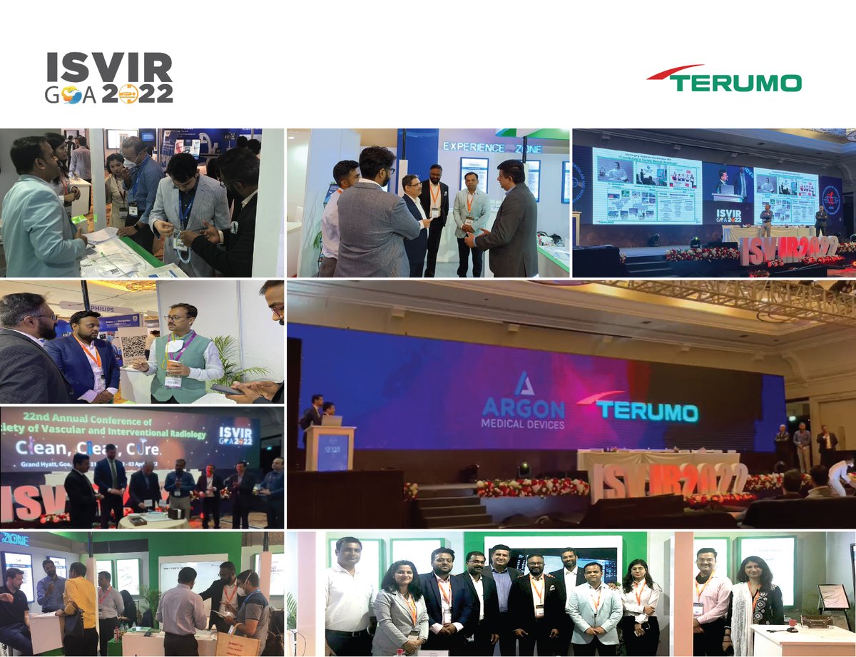 Terumo India has joined hands with USA-based specialty medical manufacturer, Argon Medical, to deliver end-to-end, innovative solutions for Intervention Radiology. The 22nd annual ISVIR conference marked the beginning of this partnership.
#ISVIR2022 #Evolutuioninradiology