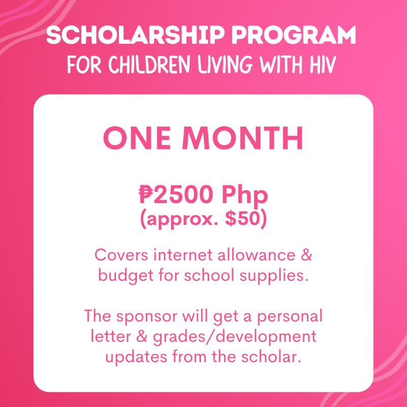 MbraceProject's tweet photo. We're launching our new scholarship program for Children Living w/ HIV. We have 26 scholars ranging from kindergarten to 2nd-year college currently enrolled in modular &amp; online learning.

You'll get monthly updates &amp; letters from your scholar. Support your very own scholar now!💕