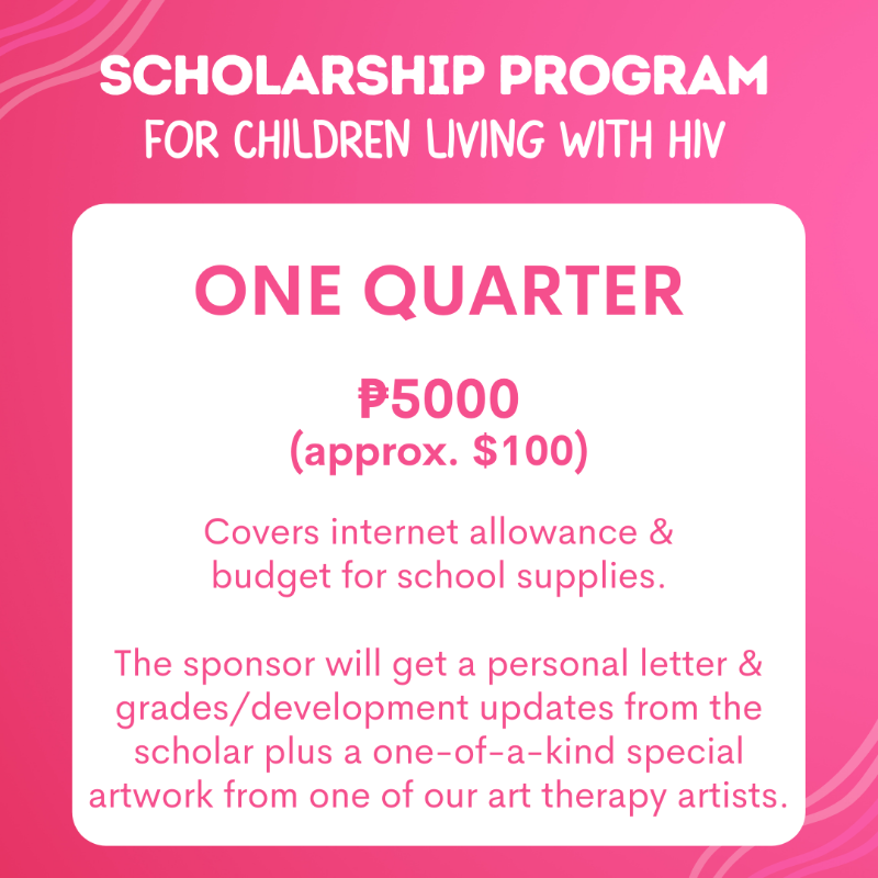MbraceProject's tweet photo. We're launching our new scholarship program for Children Living w/ HIV. We have 26 scholars ranging from kindergarten to 2nd-year college currently enrolled in modular &amp; online learning.

You'll get monthly updates &amp; letters from your scholar. Support your very own scholar now!💕