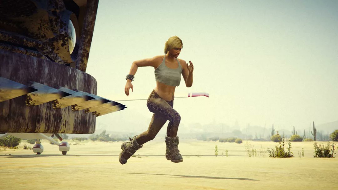 PoisonHypnose's tweet photo. Mad Max crew meet #gta5 #poisonhypnose #snapshot #gta5online #rockstargames #editor #virtualphotography https://t.co/66WZKUVhFD