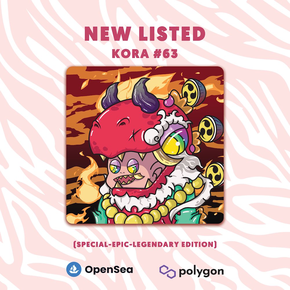 GM FAMS!! ❤️❤️

New Drop from kora_ special edition ❤️🔥

Avaible on <a href="/opensea/">OpenSea</a>
<a href="/TitoothNFT/">Titooth</a> @trexinvasionnft <a href="/pixeldragon16/">pixel dragon</a> @bropixelskull <a href="/object_little/">LITTLE OBJECT // Donny</a> 

#nft #NFTs #NFTCommunity #NFTdrop #NFTGiveaways #nftcollector #NFTCollection #NFTProject #NFTshill 

opensea.io/collection/nft…
