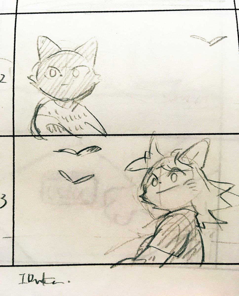 I have finished storyboard for next film! 