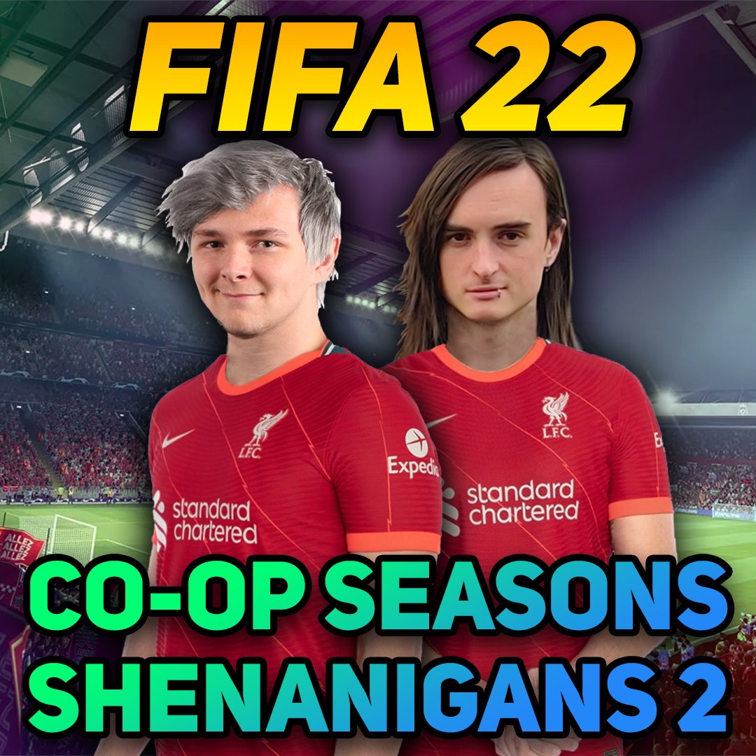 RealFishStakes's tweet photo. 🚨NEW VIDEO🚨 

Jake and James are back with Ep. 2 of Fifa 22 Co-op season shenanigans. This time it's a derby between Mustard and Ketchup.

Will they get the golden goal to seal of the victory or will they be left in misery?

https://t.co/xd7ZKXoSIt

#FIFA22 #Football #Liverpool https://t.co/K76nxIKTU8