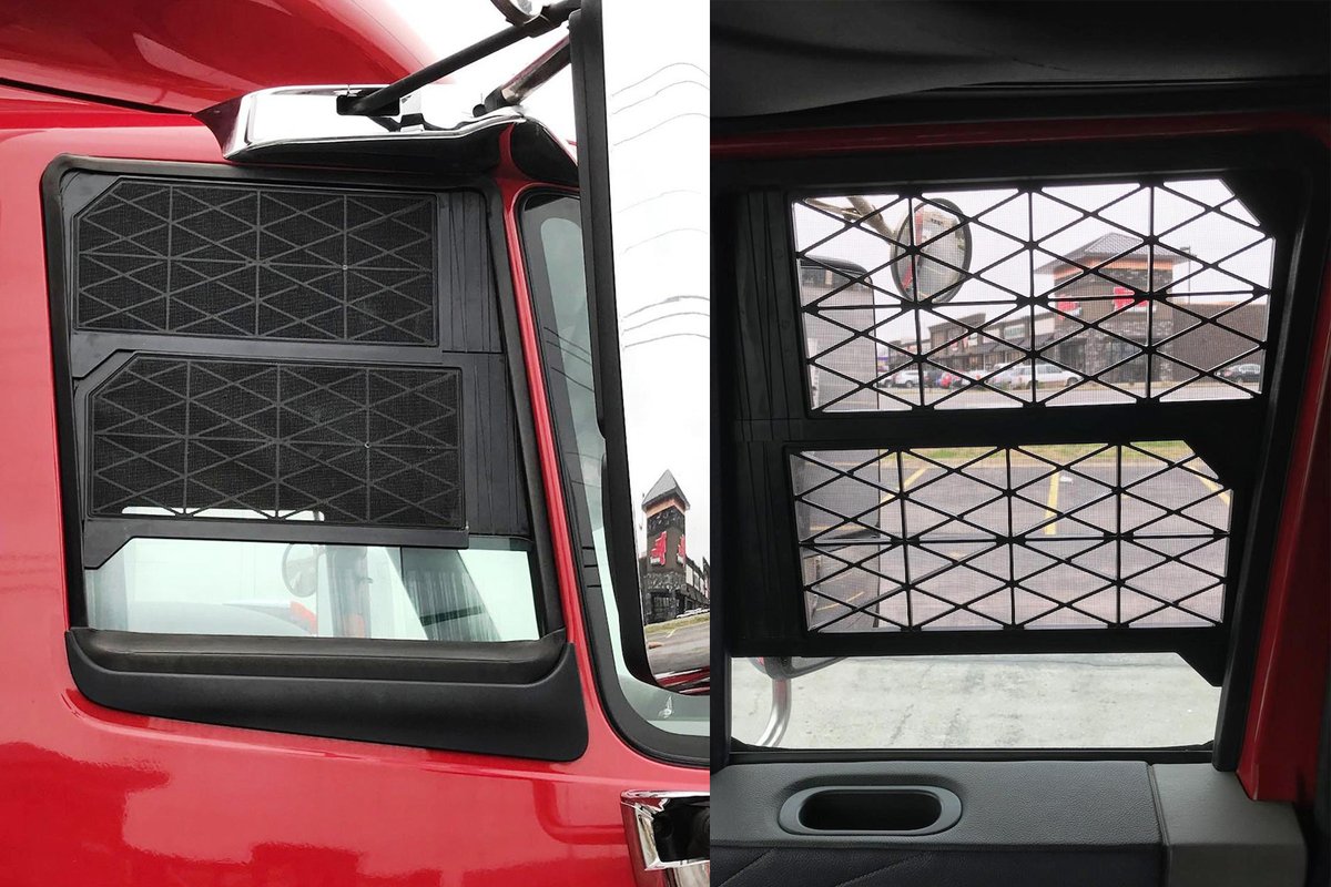 BudandTonys's tweet photo. SAVE FUEL! ⛽️ Enjoy flow through ventilation - These screens give you the ability to reduce idling &amp; save hundreds of dollars during the year ✅ Added security versus open windows 🔒
🇺🇸 FREE SHIPPING!
Order Today >>> https://t.co/hkshJUTk9A
#TruckDriver #Truckers #Trucking https://t.co/At4RWoya5C