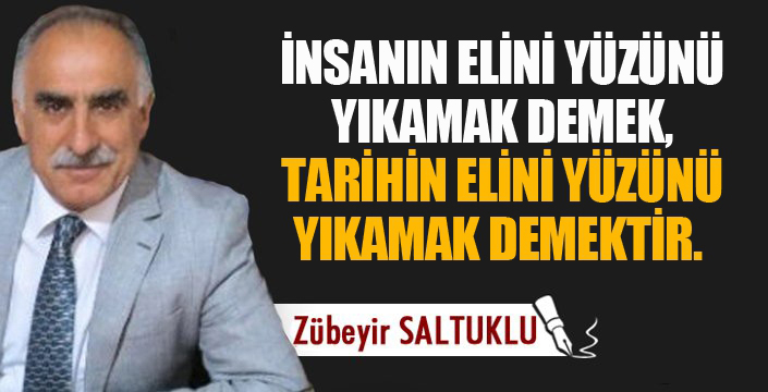 İnsanın elini yüzünü yıkamak demek, tarihin elini yüzünü yıkamak demektir harputgundem.com/insanin-elini-…