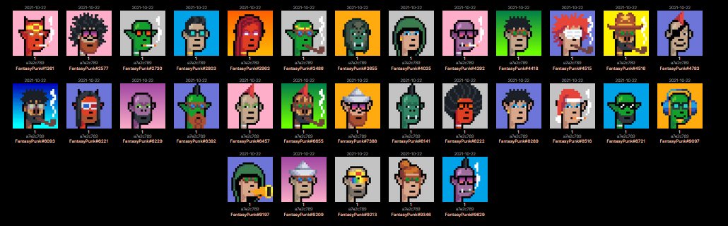 FantasyPunksNFT's tweet photo. We still got a bunch of FantasyPunks reserved for Giveaways and Community Games. 
Hop onto the discord to see what's poppin!

#CardanoNFT #cardanofamily #ADA https://t.co/C7pcDohzMP