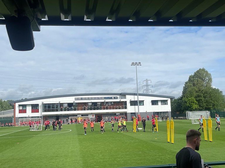FairfordAcademy's tweet photo. Lovely day in the sun for our U16’s Academy coach Yousif at Dragon Park for the WFA Coaches conference where he watched sessions run by Jose Mourinho’s right hand man Joao Sacramento and met with Yaya Toure. #Coachesdevelopment #FTA https://t.co/VISenqpwlf