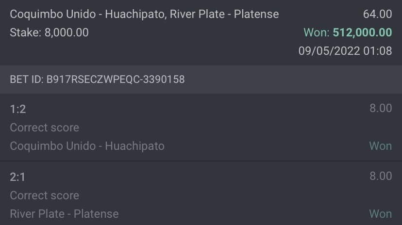 101% Free Correct Score Available For First 10 New Member To Join Today.

t.me/joinchat/8hc3D…

100k for 10 and it will be shared here
t.me/joinchat/8hc3D… x.com/messages/media…