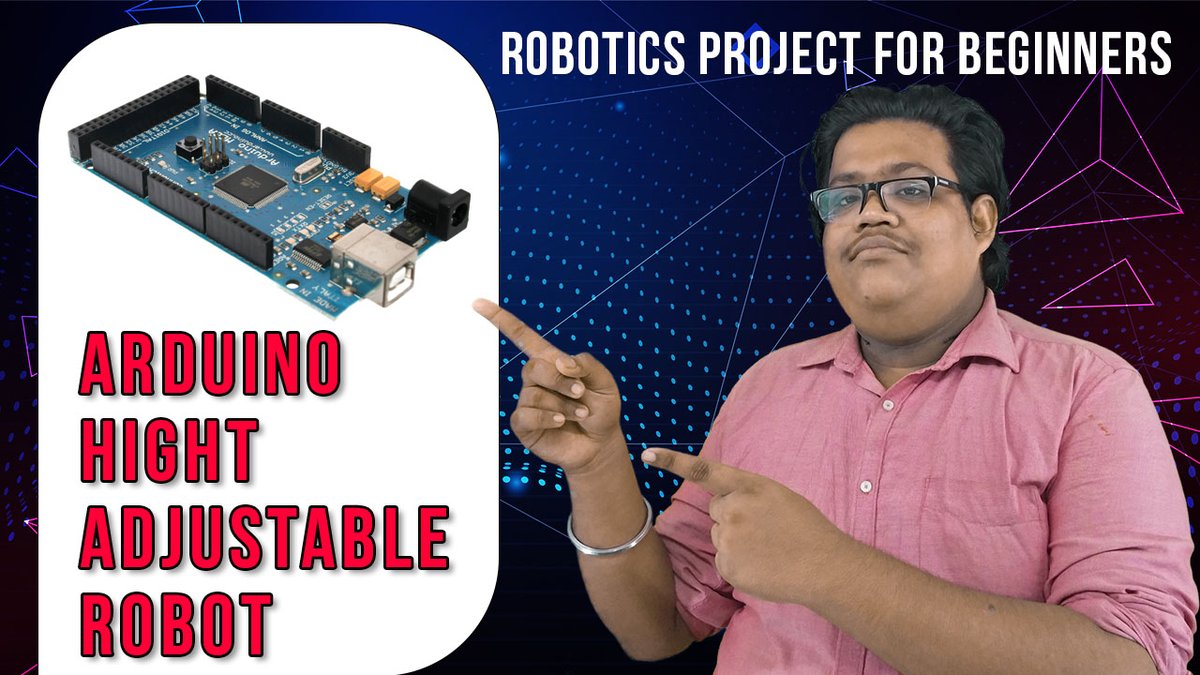 BoseProgrammer's tweet image. Arduino Height Adjustable #robot  | Best #Robotics Project For Beginners youtu.be/yYkkLPpMeqI via @YouTube 
#arduino #robots