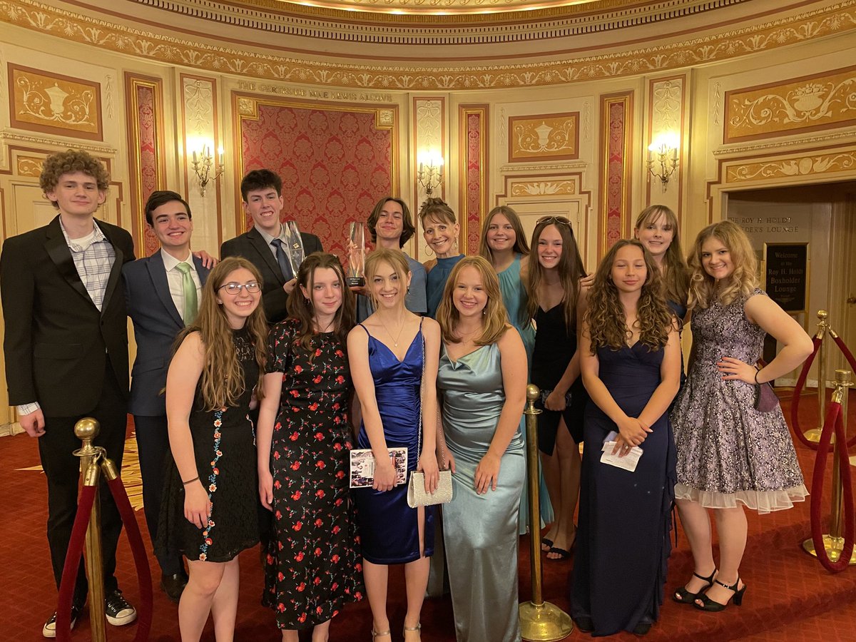 The Playhouse Square Dazzle Awards was AMAZING! Thank you to the entire production team at Playhouse Square and Congratulations to all the winners and participants in this awesome program that supports high school musical theatre nationally!     ❤️🎶🎭💃😜