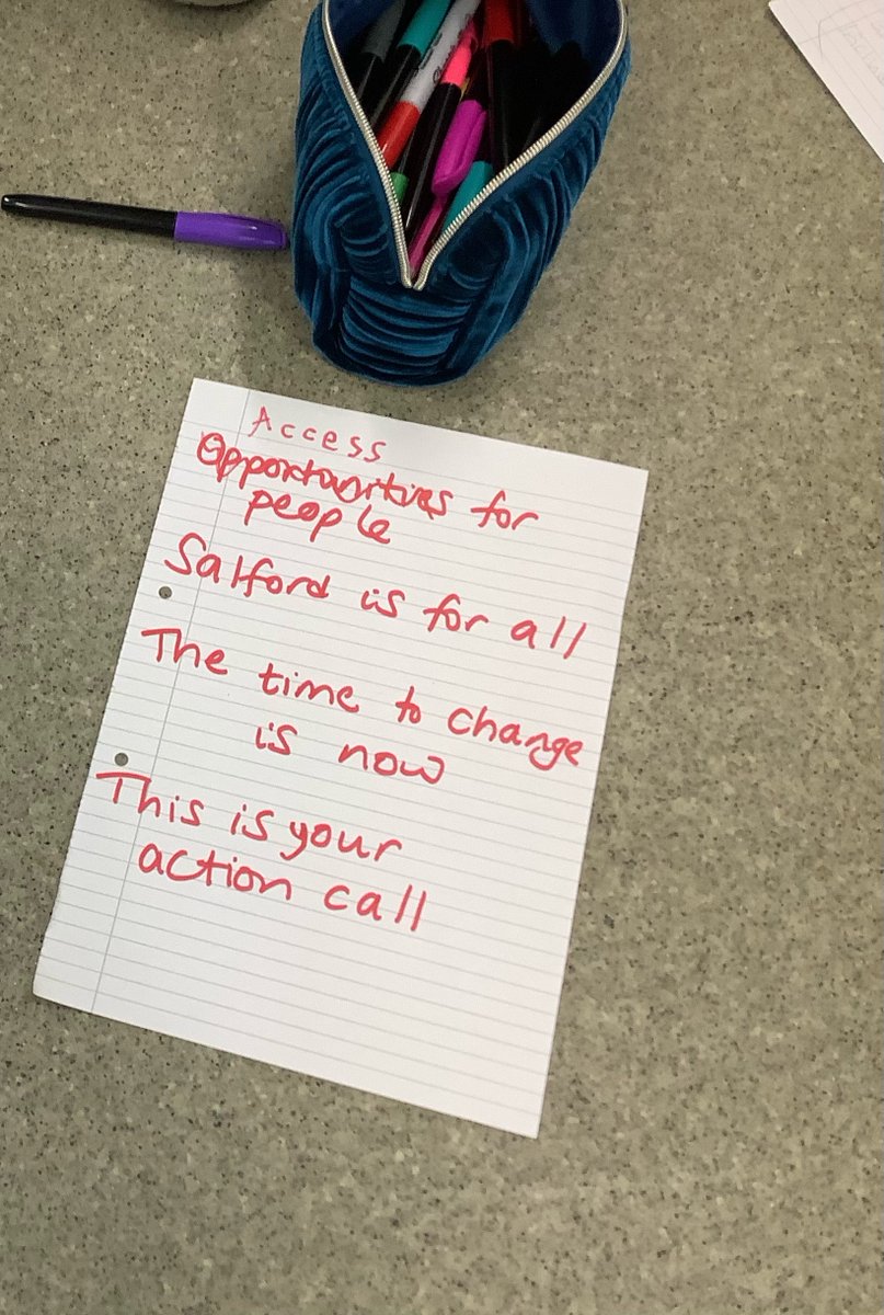 Young Leaders are back in business! 

We're buzzing to have been invited to present at the Seldom Heard event, organised by <a href="/SalfordCVS/">Salford CVS</a>

We've been super busy working with Sarah Atter to create a song about inclusivity in Salford. 

Watch this space! 👀