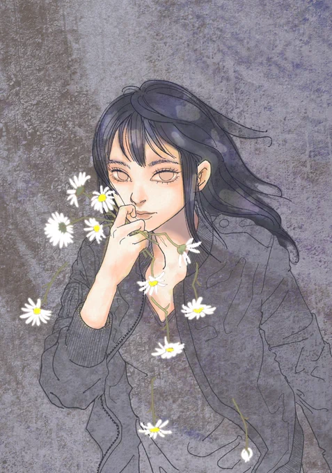 Daisy #illustration #イラスト #daisy
