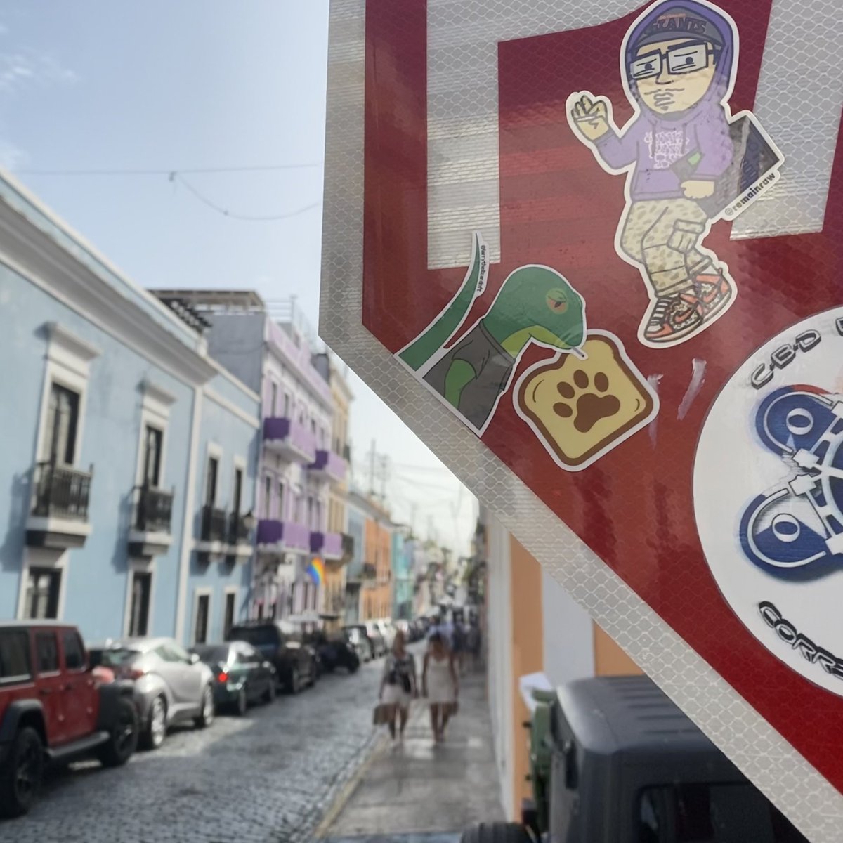 LarrytheLizard_'s tweet photo. Hello San Juan๐ We came to bomb your streets! #larrythelizard #nft https://t.co/iULtvCfGjz