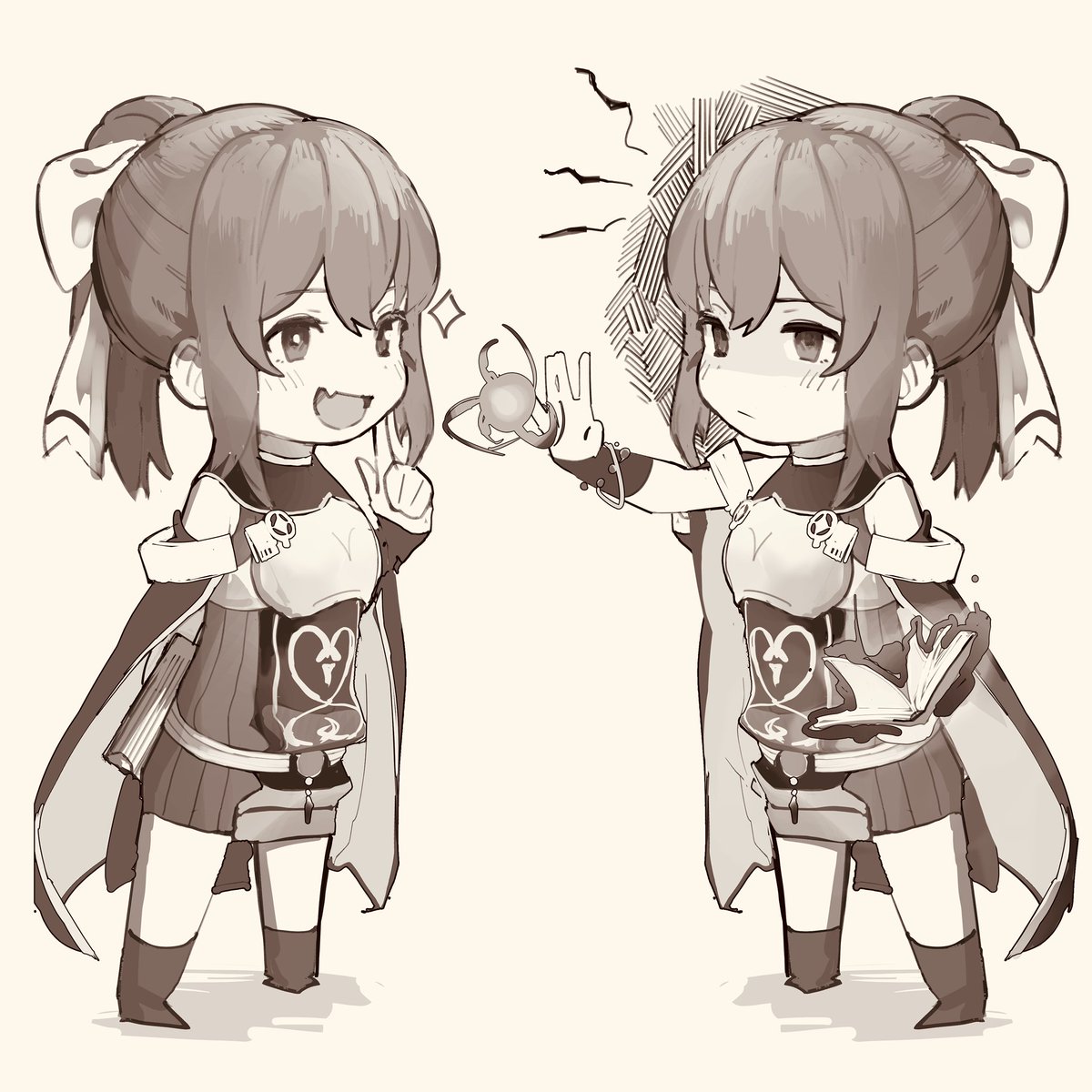 近日中に更新します。
先月の前日譚的なものになります 