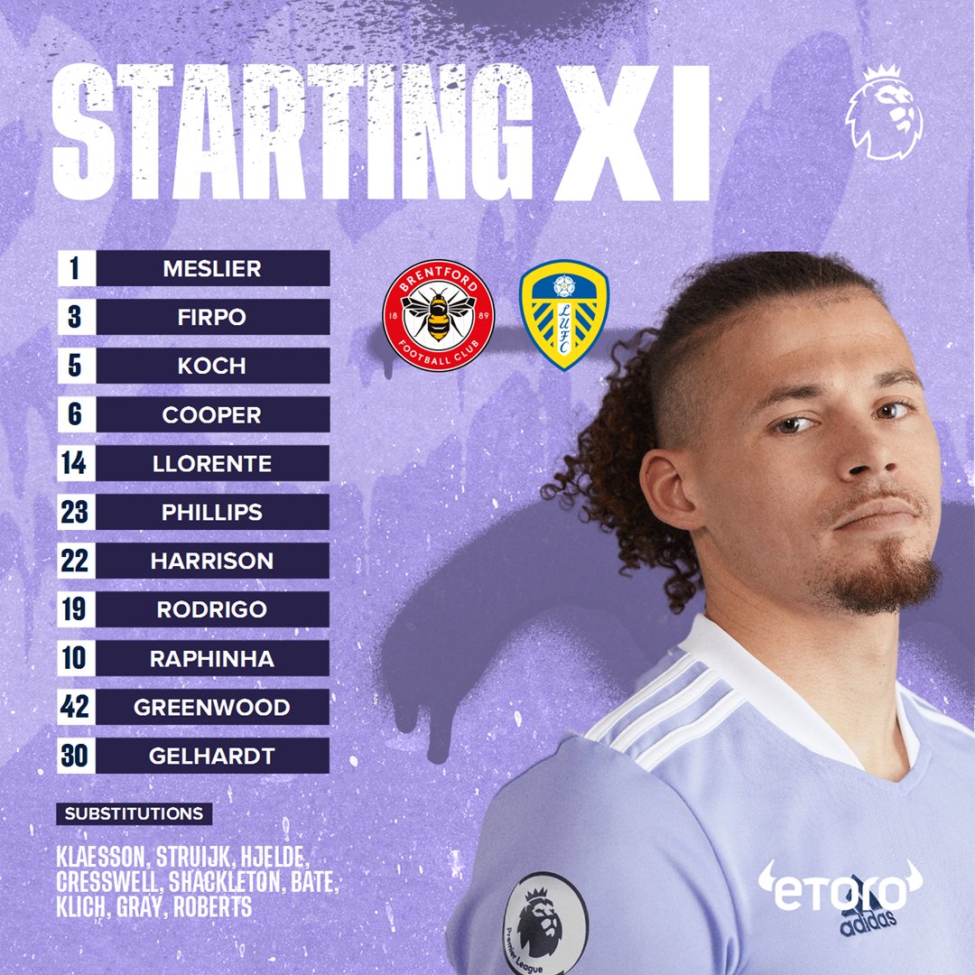 📋 Your #LUFC Starting XI...