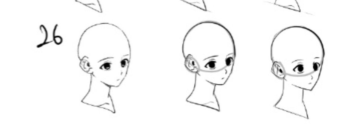 rubl_draw's tweet photo. 두상 연습 25-28!! https://t.co/0sqOeaT6g3