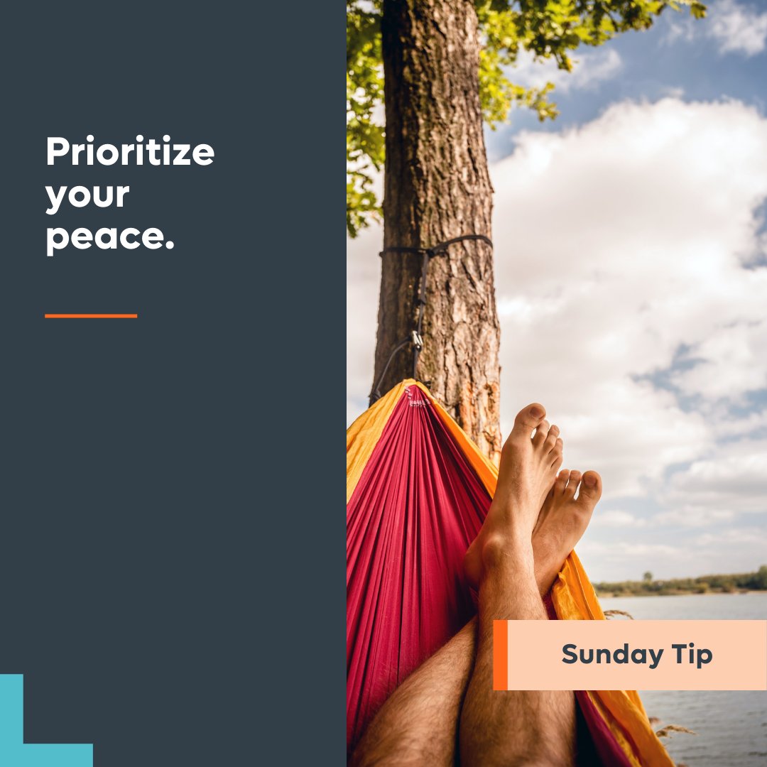 The best bed one can sleep on is peace.
#OrlandoHealth #SundayTips