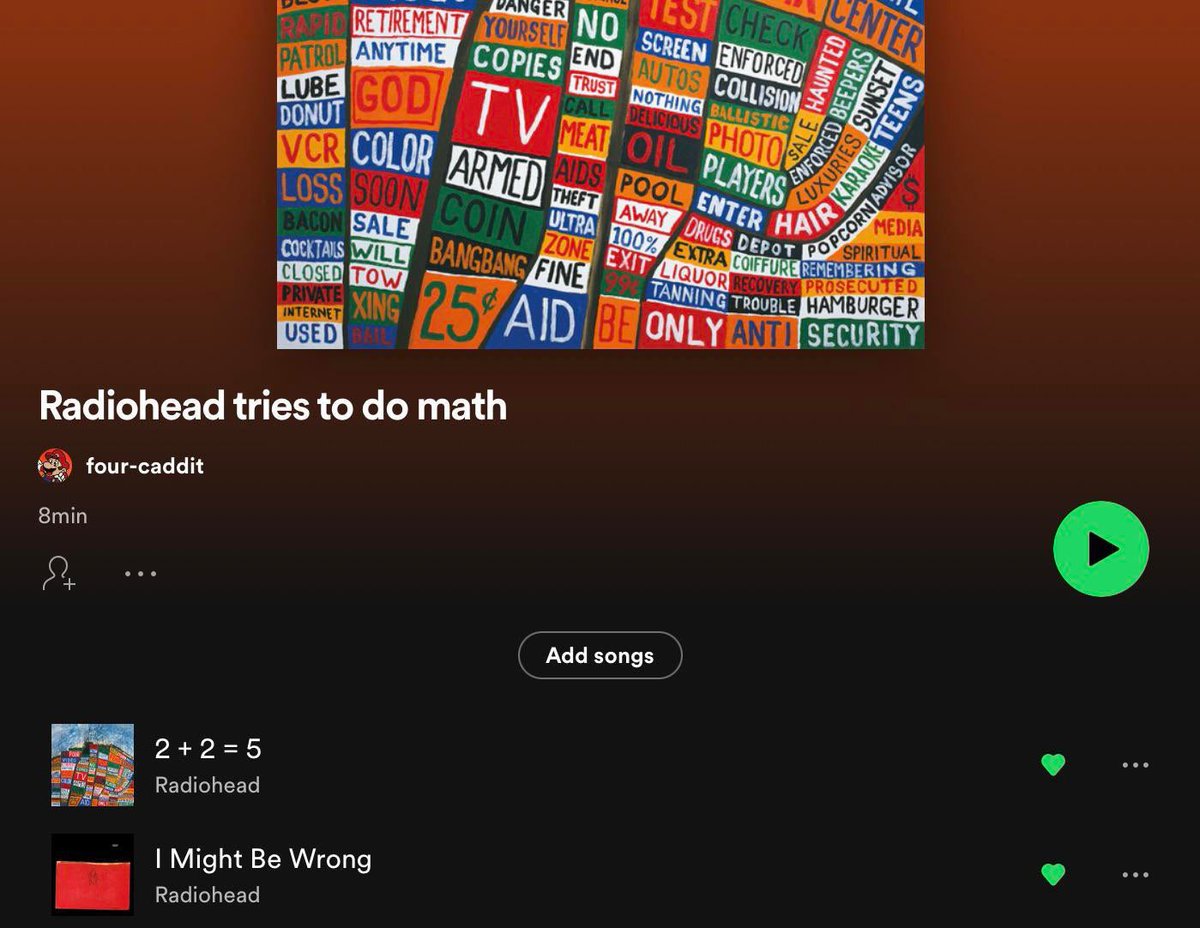 Weird Spotify Playlists tweet media