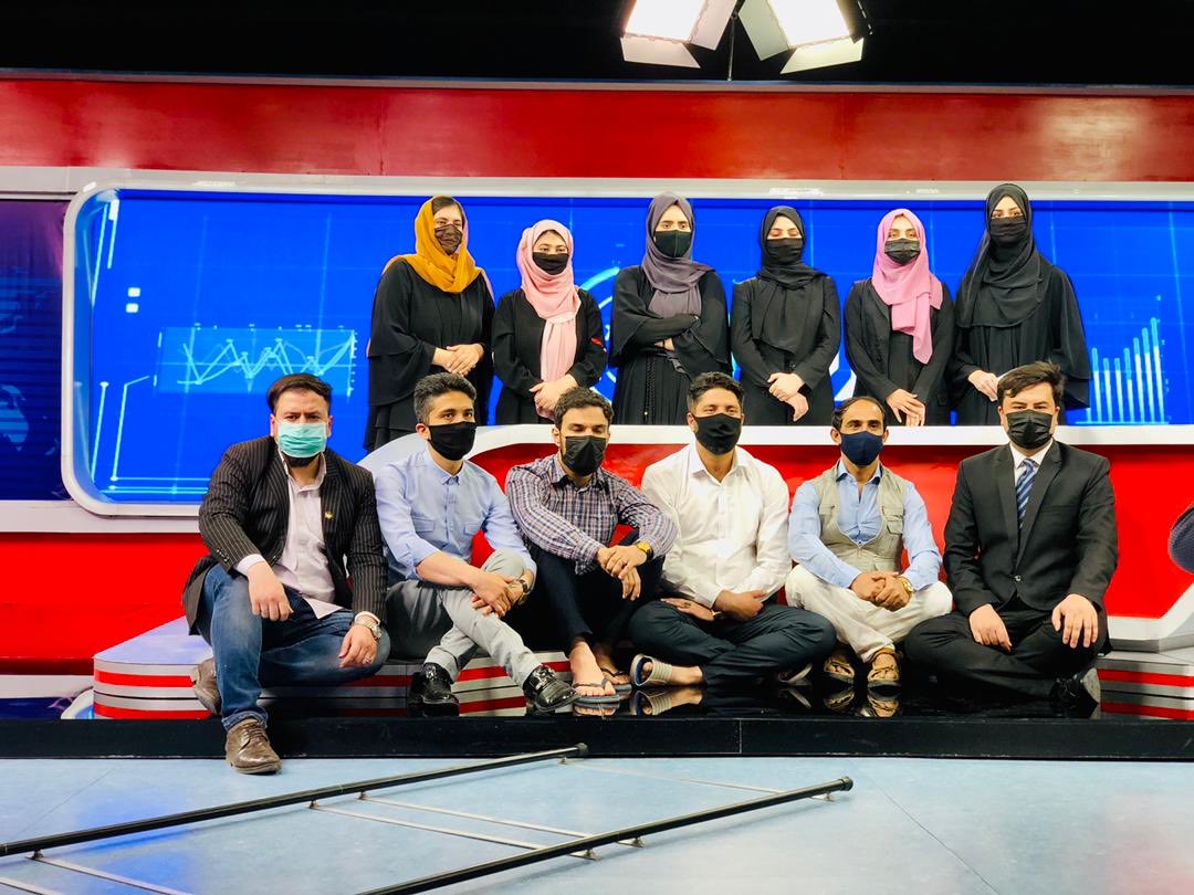 Team ⁦<a href="/TOLOnews/">TOLOnews</a>⁩ post Taliban “face” ban doing an extraordinary job of reporting on facts (including their own plights), undeterred