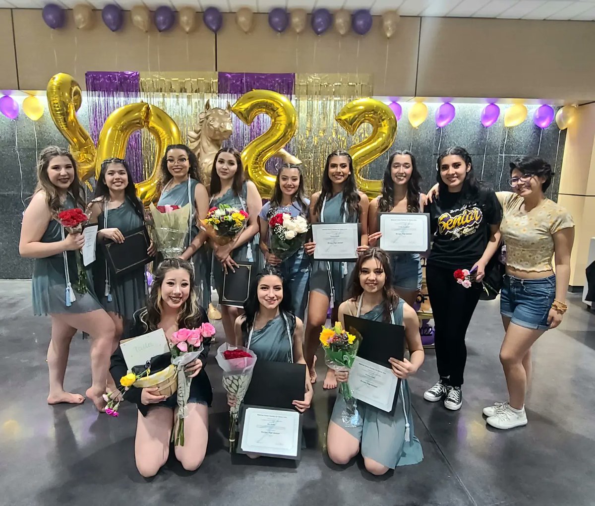 BurgesDance's tweet photo. What a beautiful way to end the school year! Congratulations to all performers in the Burges 2022 dance concert, "Bloom." You all were outstanding! Thank you to the parents, friends, family, techs, and volunteers who all helped make this show possible! 💜💛🌻
#burgesdance #bloom https://t.co/crSUilzBlA