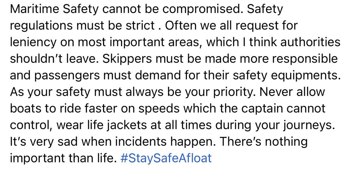 highriseissey's tweet photo. #StaySafeAfloat https://t.co/3luhTvOLFO
