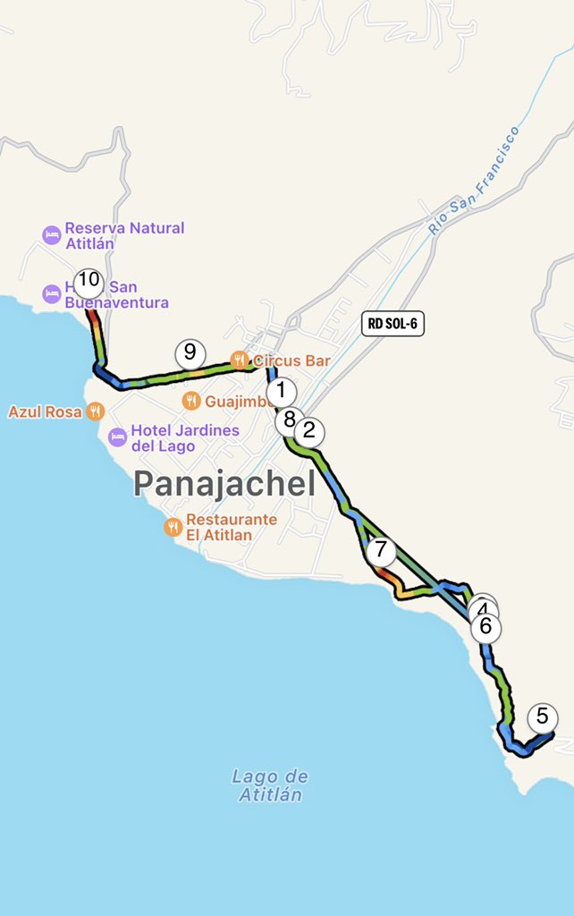 joanava_nefro's tweet photo. Hoy con el buen amigo @drkevinsoch salimos a correr en Pana:
🟢 solo 4 km aguanté su ritmo 😰
🟢 bonito recorrido, tengo que mejorar en las cuestas 😰
🟢 ya listo para la #10Knocturna @10KMuniGuate
🟢 Que linda es #Guate conózcanla.
#runner #move4kidneys https://t.co/buhoL2KpcJ