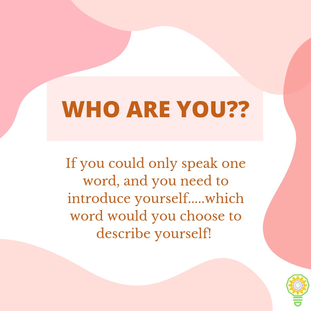 EnlighTEN____'s tweet photo. Tell us about yourself!
Who are you? A word or line that describes you the best.
Made by :-@theshreydixit
Written by :-@_sol_soul
Posted by :-@SanjanaPitale
#ADYPU #inurture #interact #beinteractive #comment #whoareyou #teamworkmakesthedreamwork #reply #englishlearning https://t.co/m2X1bllz34