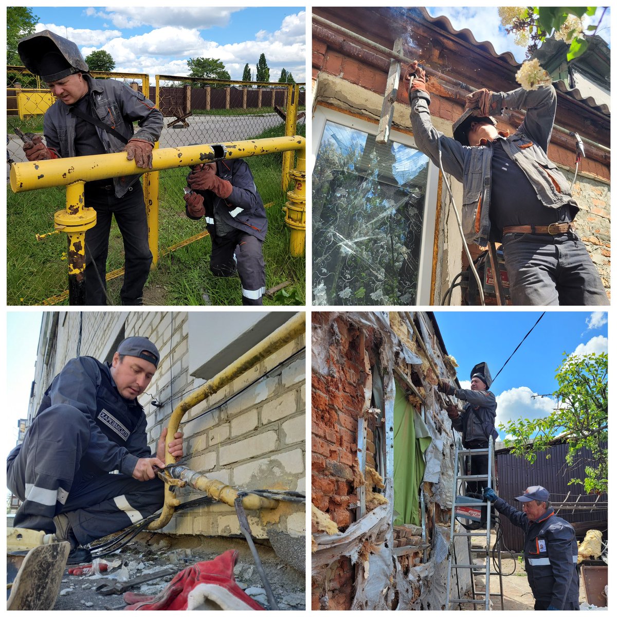 GasRegional's tweet photo. Kharkiv is gradually recovering from the siege of russian invaders. Gasmen work on an everyday basis.
Within a week, JSC “Kharkivmiskgas” specialists’ resumed gas distribution to 3,000 households in all city districts, most of them in Kyivskiy.
#EnergyFront https://t.co/RH5856h3Cd