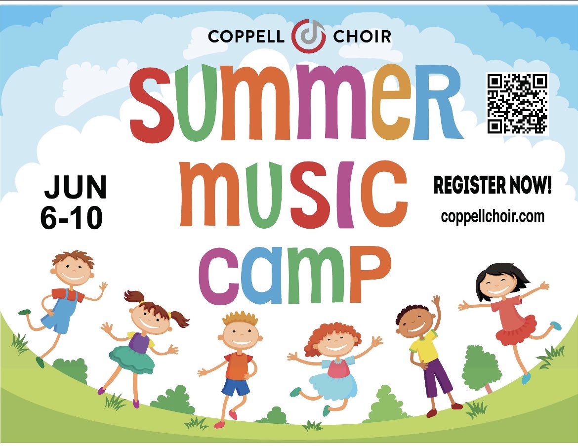 Oh my goodness!  Just had our first meeting regarding the Choir Summer Music Camp!  I am so excited about helping out this year!  If you are a rising 3rd-8th grader and love to sing, check out this camp here! eventbrite.com/e/2022-coppell…     #rjlyear8
