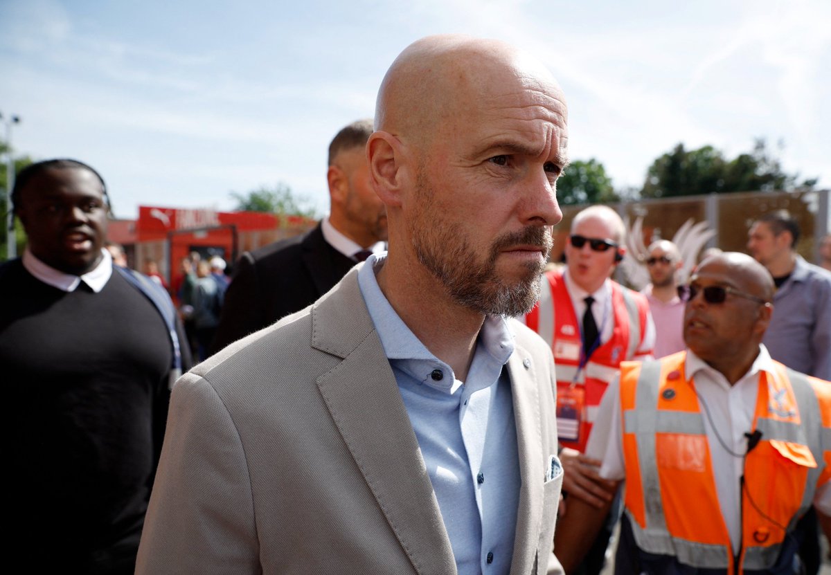 Erik ten Hag at Selhurst Park 🇳🇱