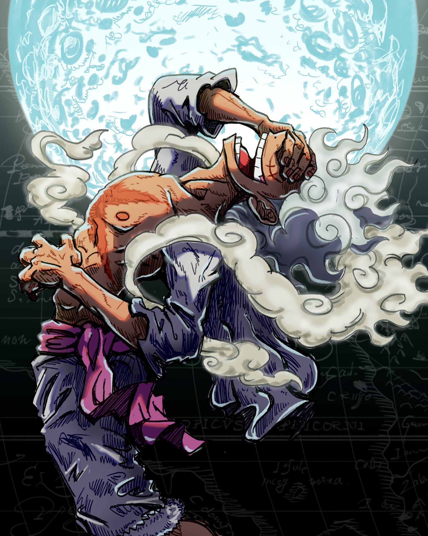 Iz 2万いいね どゆこと とりあえずロゴ無しver も見てくりゃんせ Onepiece ルフィ ギア5 ニカ Illustration Drawing Art イラスト 創作イラスト イラスト好きな人と繋がりたい 絵描きさんと繋がりたい T Co