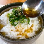 食欲がない時にもおすすめ!冷製鶏ガラだし茶漬け。