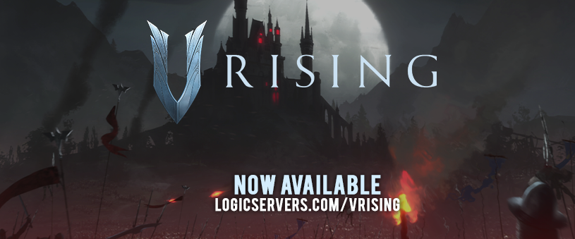logicservers's tweet photo. We're now offering server hosting for @VRisingGame, an awesome game by @StunlockStudios!!

Use code RISE22 at checkout for 22% off your first month!

You can get yourself a server over on our site: https://t.co/9QJHbnrZW5 https://t.co/S4JVIWJpGu