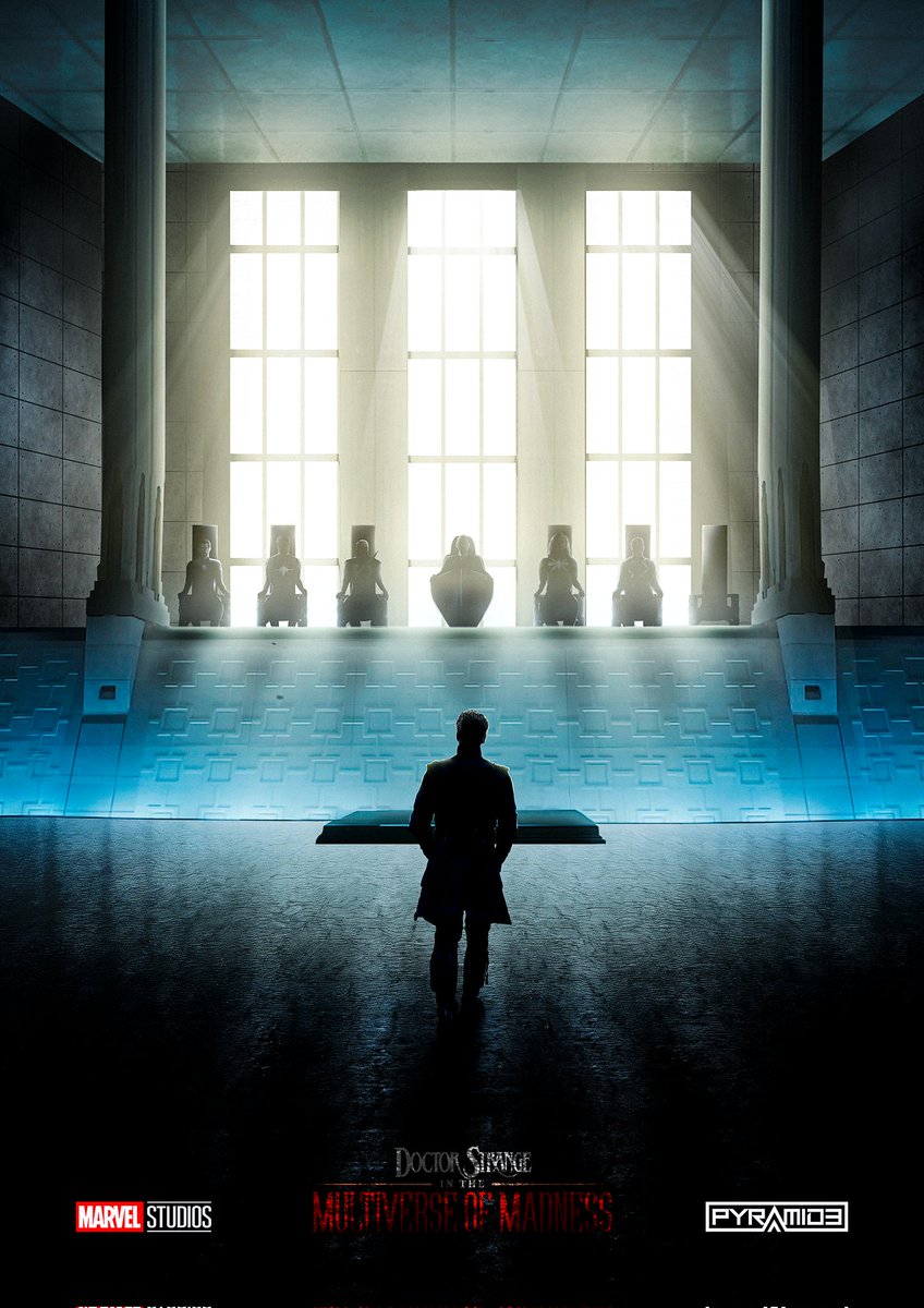 ⏩ UPDATE - THE TRIAL OF DOCTOR STRANGE (recreation of the Illuminati "trial" scene)

⏩ Now with some updates, like the Illuminati members/actors, chair order, and some set details! 

Art by <a href="/pyramid3_art/">PYRAMID3</a>
| Follow me for more ⬆️

#MultiverseOfMadness
#MarvelStudios
#Illuminati